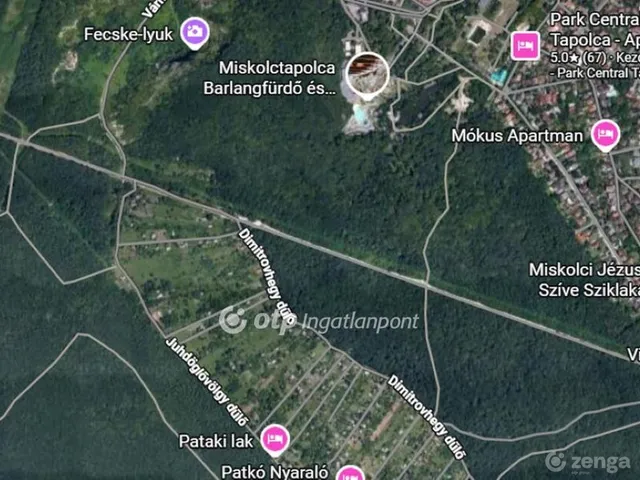 Eladó telek Miskolc, Miskolctapolca 841 nm