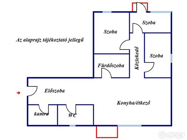 Eladó lakás Miskolc 56 nm