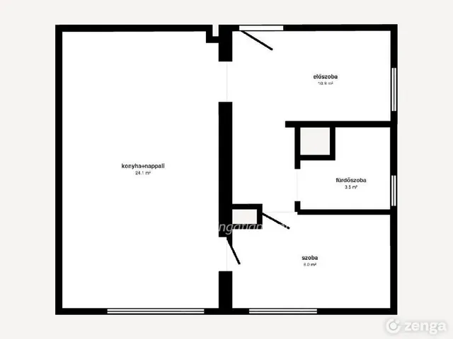 Eladó lakás Miskolc, Dél-Kilián 46 nm