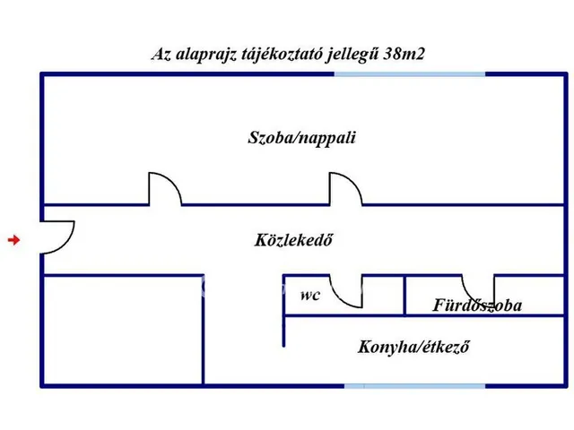 Eladó lakás Miskolc 38 nm