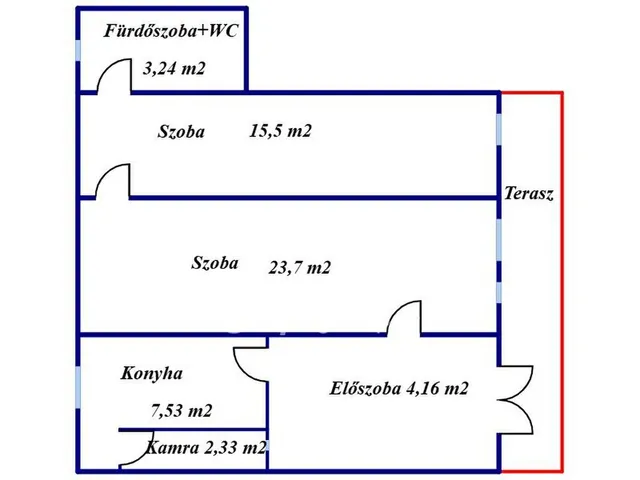 Eladó lakás Abaújszántó 62 nm
