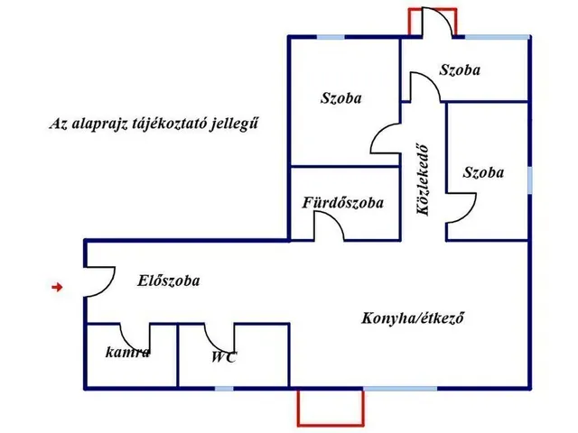 Eladó lakás Miskolc, Selyemrét 56 nm