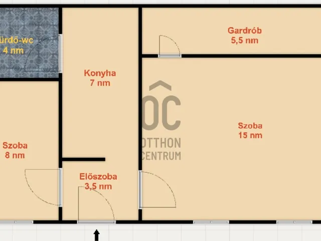 Eladó lakás Budapest IX. kerület, Középső Ferencváros 43 nm