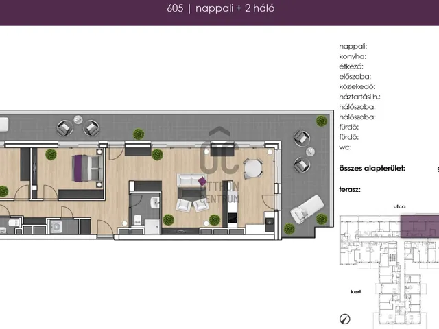 Eladó lakás Budapest XIII. kerület, Lőportárdűlő 92 nm