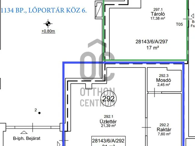 Eladó kereskedelmi és ipari ingatlan Budapest XIII. kerület, Lőportárdűlő 48 nm