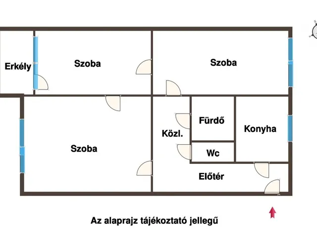 Eladó lakás Budapest XIII. kerület, Angyalföld 67 nm