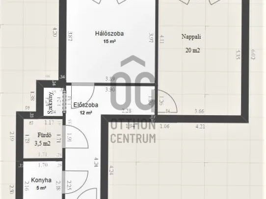 Eladó lakás Budapest III. kerület, Óbuda, Föld utca 57 nm