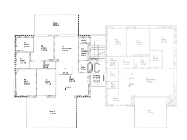 Eladó lakás Budapest II. kerület, Petneházyrét 115 nm