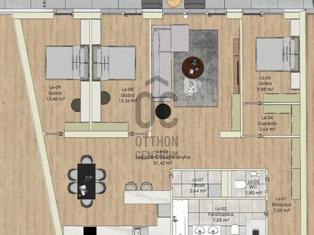 Eladó lakás Szolnok, Belváros 119 nm