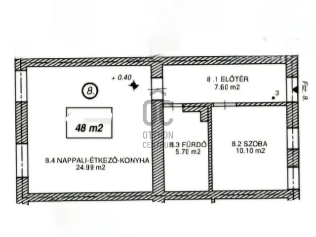 Eladó lakás Szolnok 48 nm