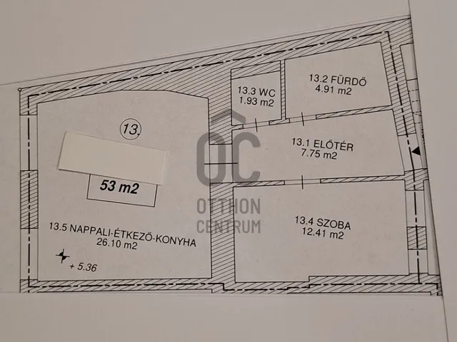 Eladó lakás Szolnok 53 nm