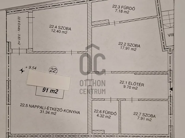 Eladó lakás Szolnok 91 nm