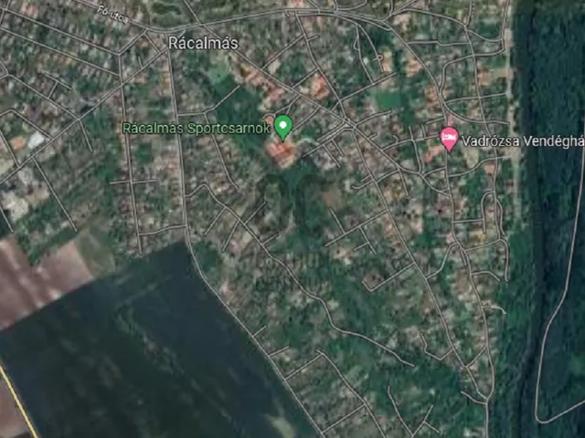 Eladó telek Rácalmás 941 nm