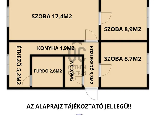 Eladó lakás Dunaújváros, Belváros 50 nm