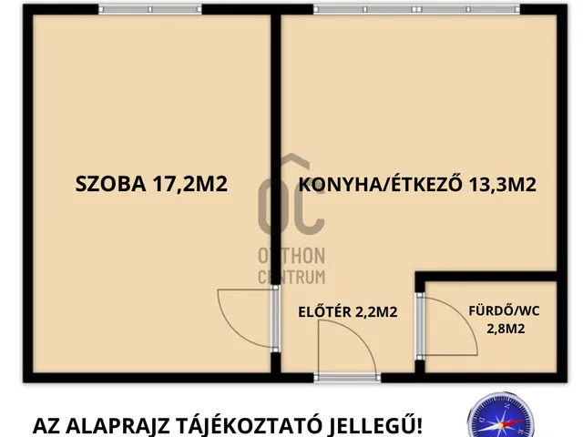 Eladó lakás Dunaújváros, Belváros 35 nm