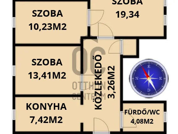 Eladó lakás Dunaújváros, Technikum városrész 60 nm