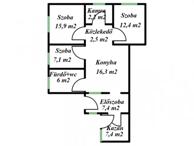 Eladó ház Csemő 70 nm