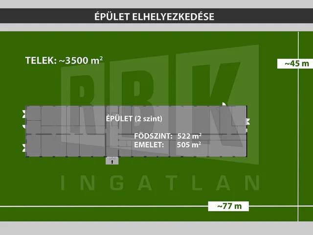 Eladó kereskedelmi és ipari ingatlan Balatonfűzfő, Fűzfőgyártelep 1027 nm