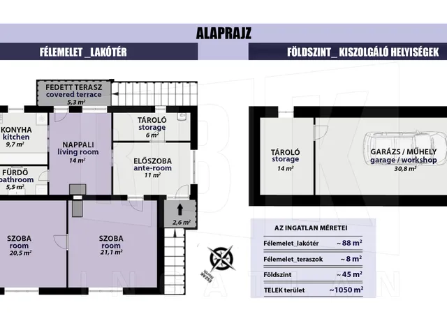 Eladó ház Tardos 100 nm