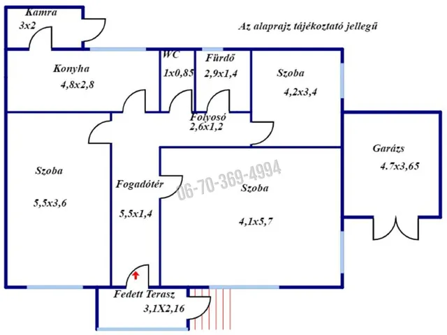 Eladó ház Csörög 110 nm