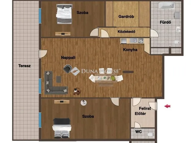 Eladó lakás Budapest XIII. kerület 80 nm