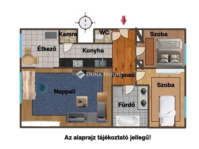 Eladó lakás Budapest XIV. kerület, Alsórákos 54 nm