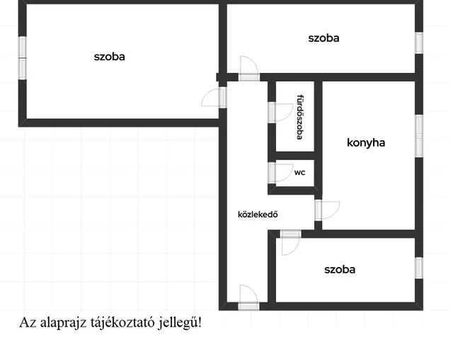Eladó lakás Nyíregyháza 55 nm