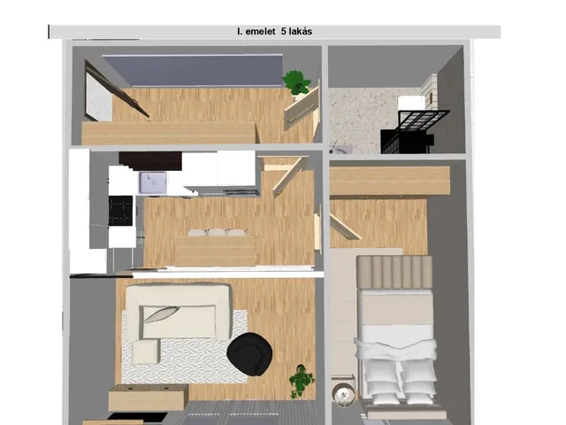 Eladó lakás Nyíregyháza 38 nm