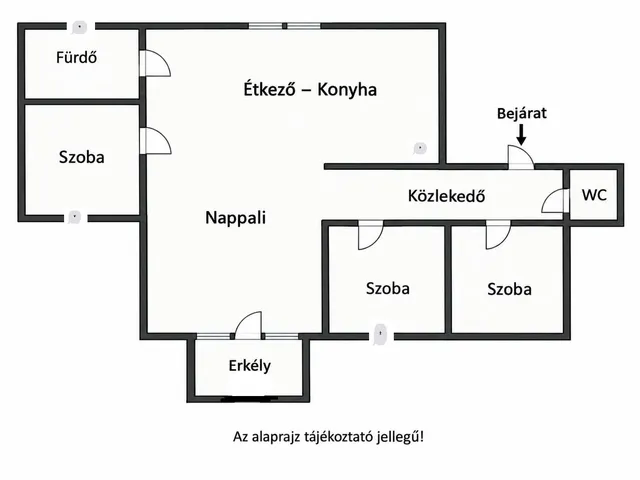 Eladó lakás Nyíregyháza 63 nm