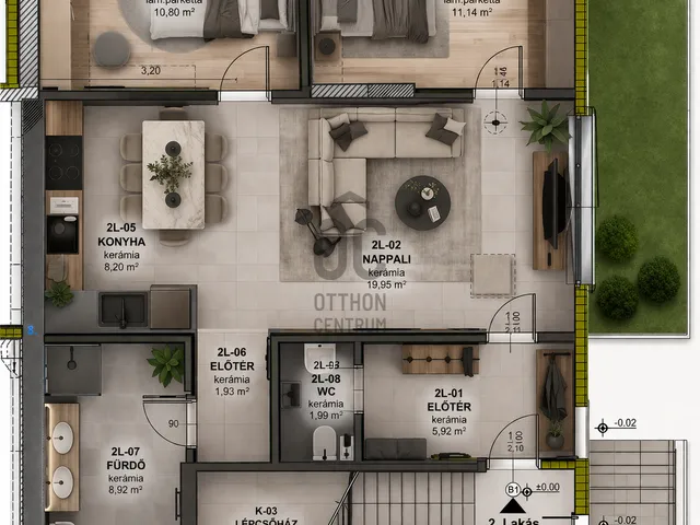 Eladó lakás Veszprém, Újtelep 77 nm