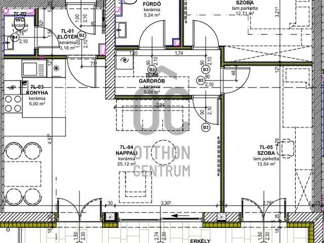 Eladó lakás Veszprém, Újtelep 88 nm