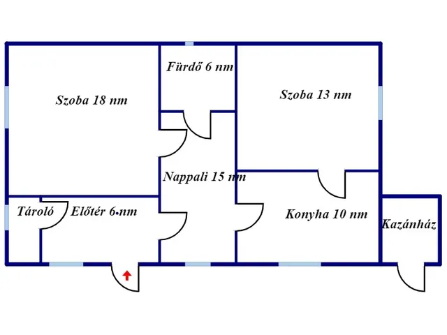 Eladó ház Nyékládháza 71 nm