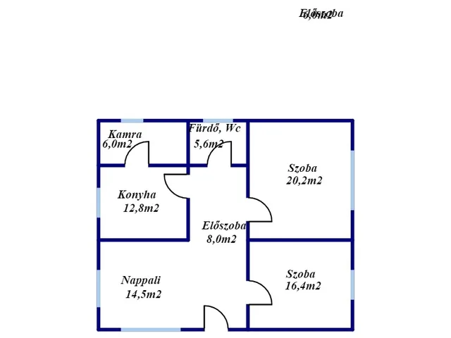 Eladó ház Mezőcsát 83 nm