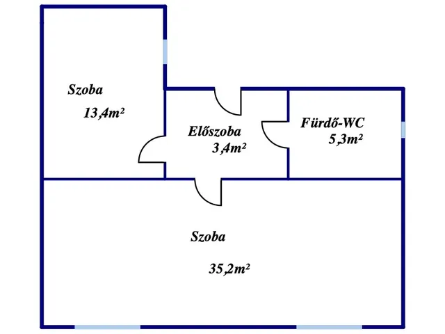 Eladó ház Miskolc 57 nm