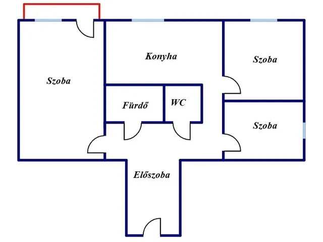 Eladó lakás Miskolc, Avas, Szilvás utca 64 nm