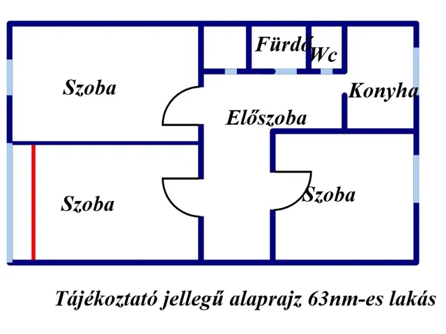 Eladó lakás Miskolc, Gálffy Ignác utca 63 nm
