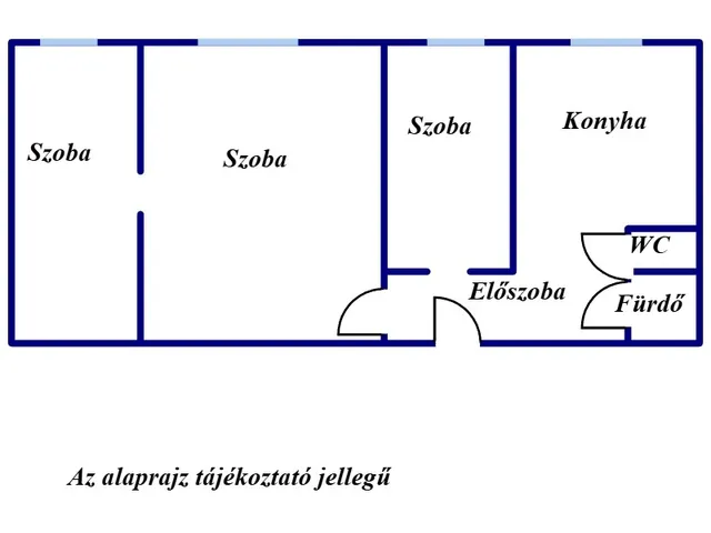 Eladó lakás Miskolc, Árpád út 54 nm