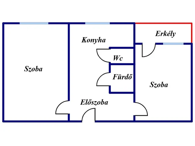 Kiadó lakás Miskolc 51 nm