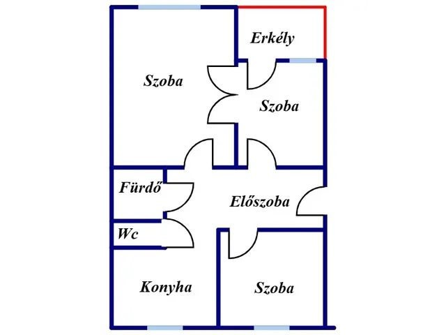 Eladó lakás Miskolc, Árpád út 61 nm