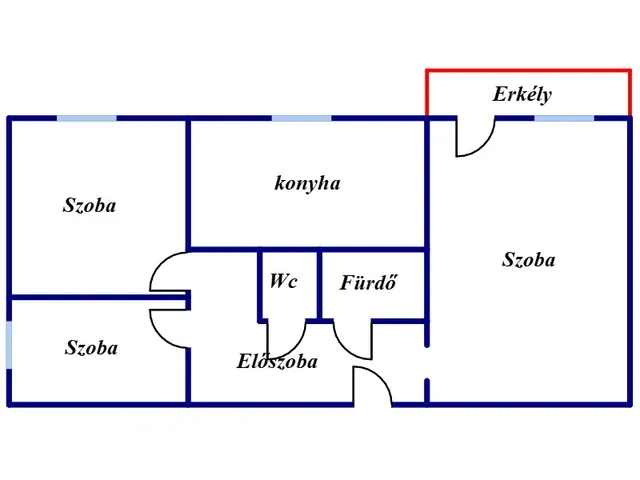 Eladó lakás Miskolc, Avas, Mednyánszky László utca 55 nm