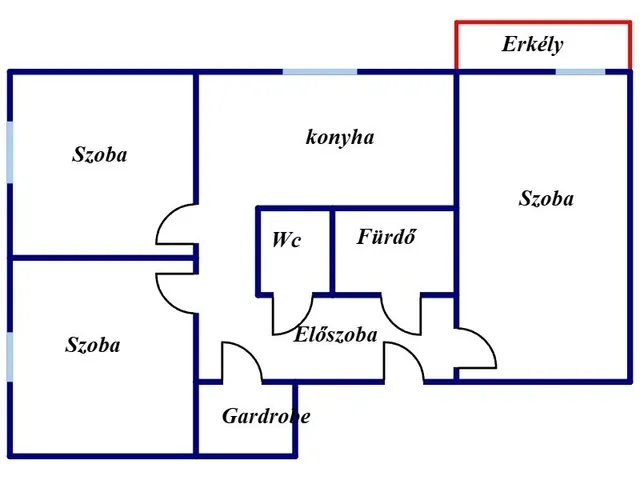 Eladó lakás Miskolc, Vologda, Vologda utca 64 nm