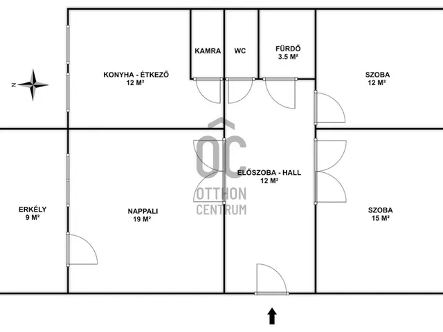 Eladó lakás Budapest IV. kerület, Káposztásmegyer, Megyeri út 83 nm