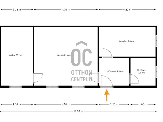 Eladó lakás Budapest VII. kerület, Ligetváros, Peterdy utca 49 nm