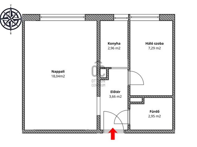 Eladó lakás Budapest XIII. kerület, Újlipótváros 37 nm