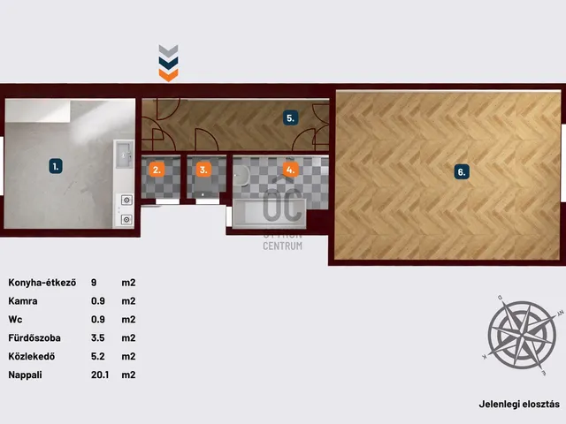 Eladó lakás Budapest XII. kerület, Krisztinaváros XII. ker. 39 nm