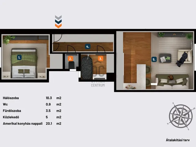 Eladó lakás Budapest XII. kerület, Krisztinaváros XII. ker. 39 nm