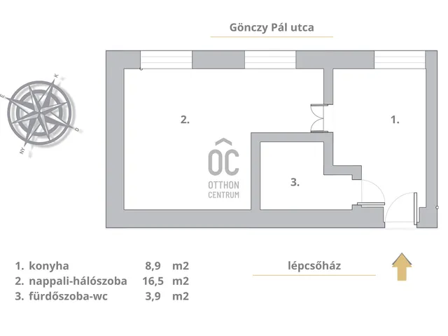 Eladó lakás Budapest IX. kerület, Belső Ferencváros 29 nm