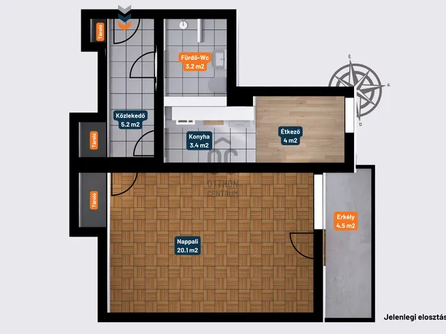 Eladó lakás Budapest IX. kerület 37 nm