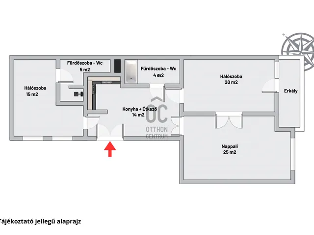 Eladó lakás Budapest VI. kerület 83 nm