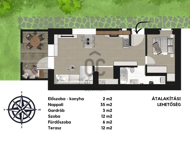 Eladó lakás Budapest XII. kerület, Orbánhegy 56 nm